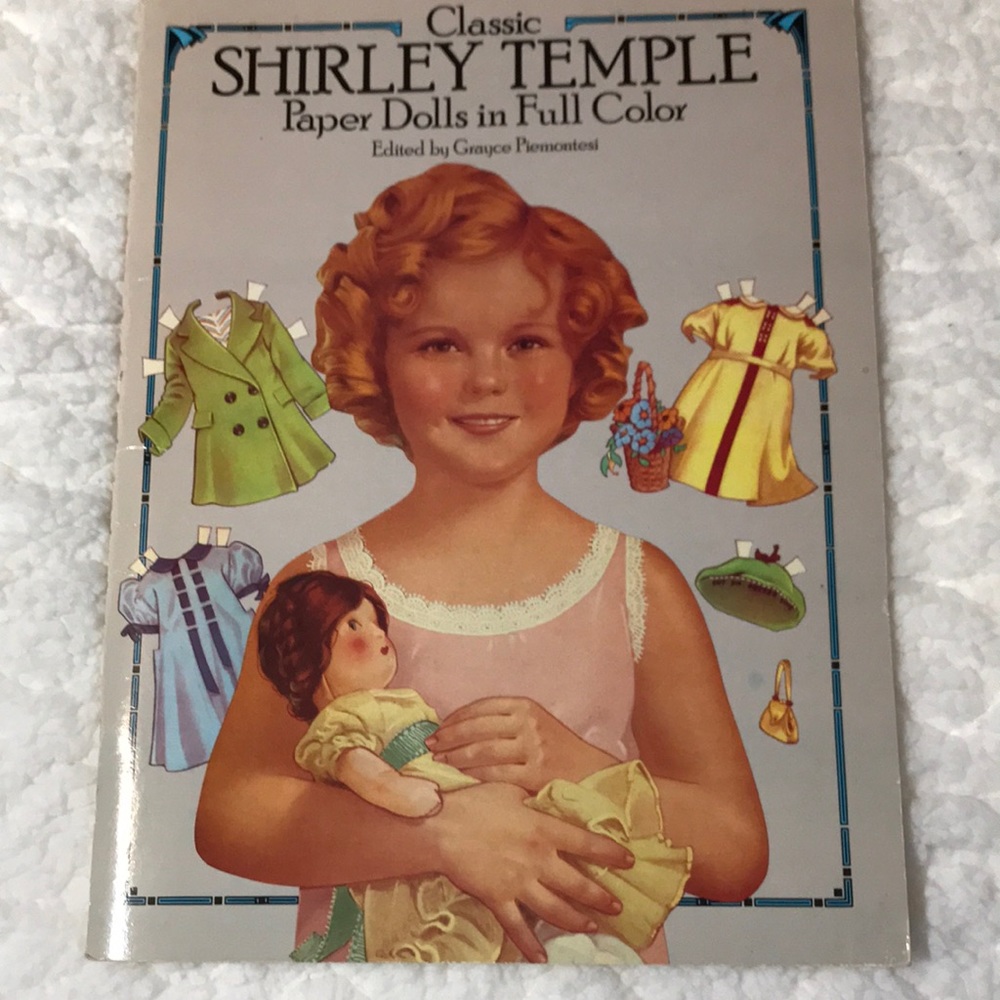 Vintage Classic Shirley Temple paper dolls